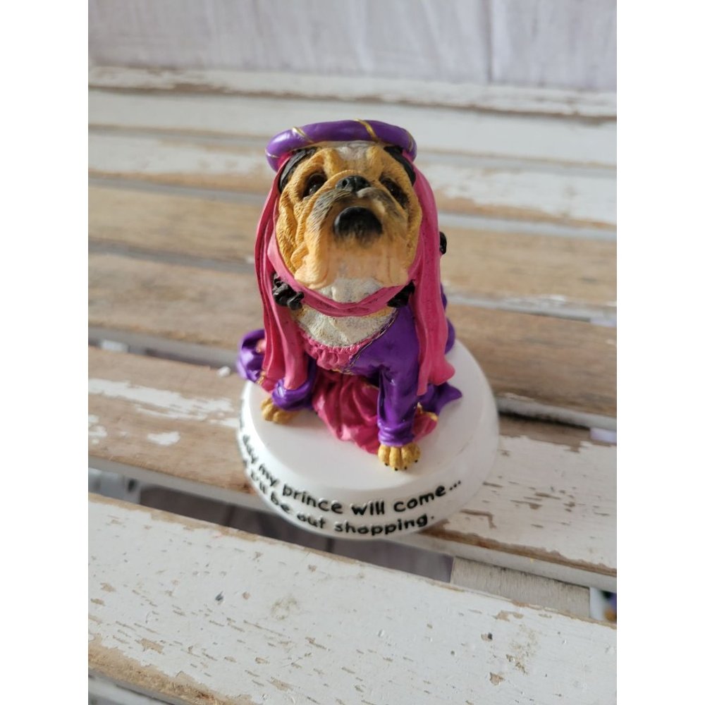 Zelda shopping princess wisdom 2005 bulldog dog‎ puppy